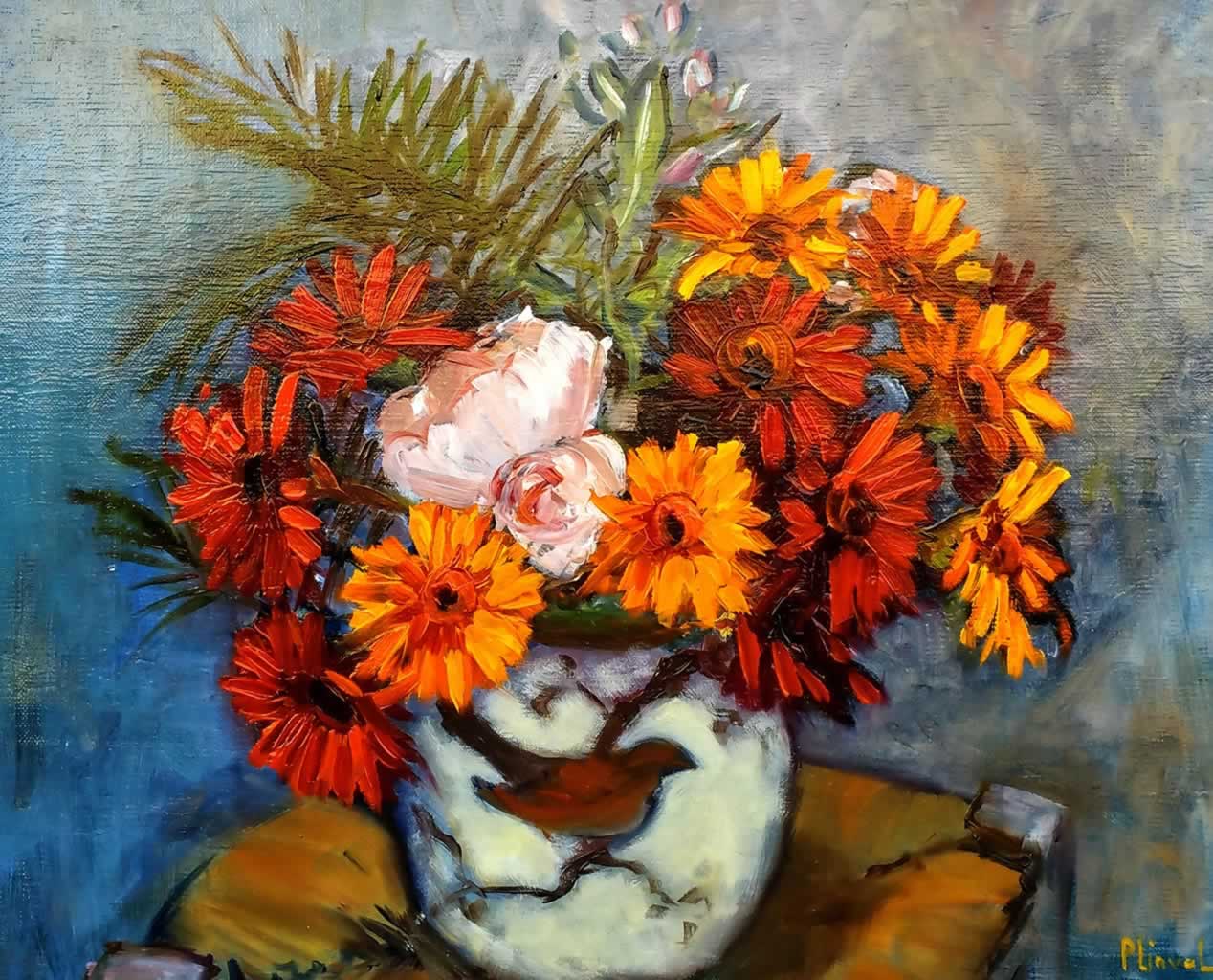 Les zinnias
