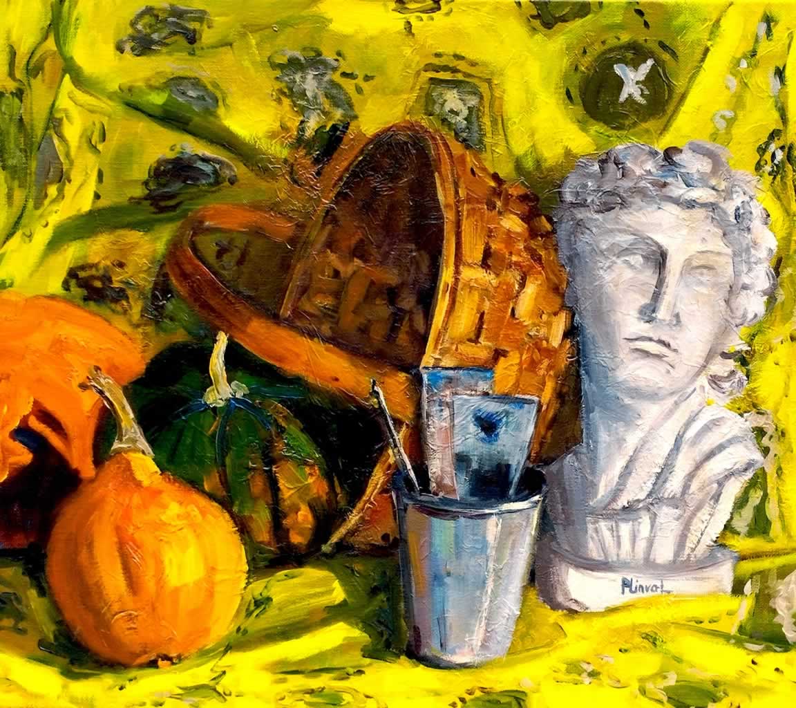Panier et buste