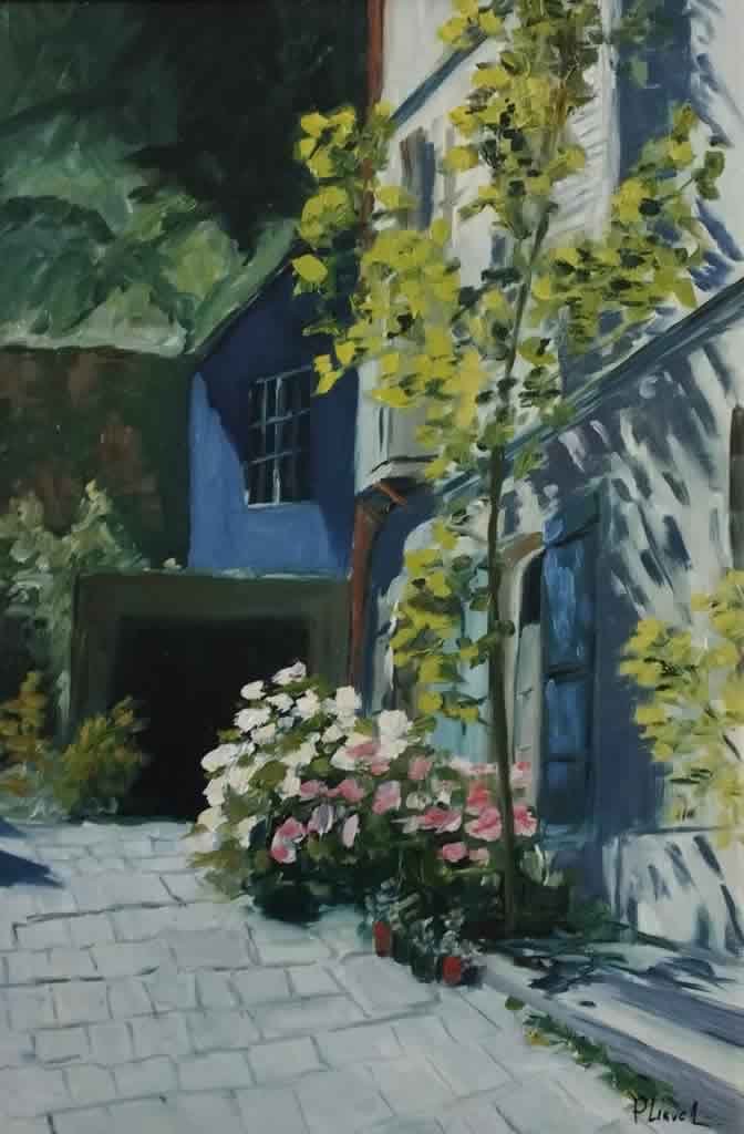 Cour interieure a Morlaix