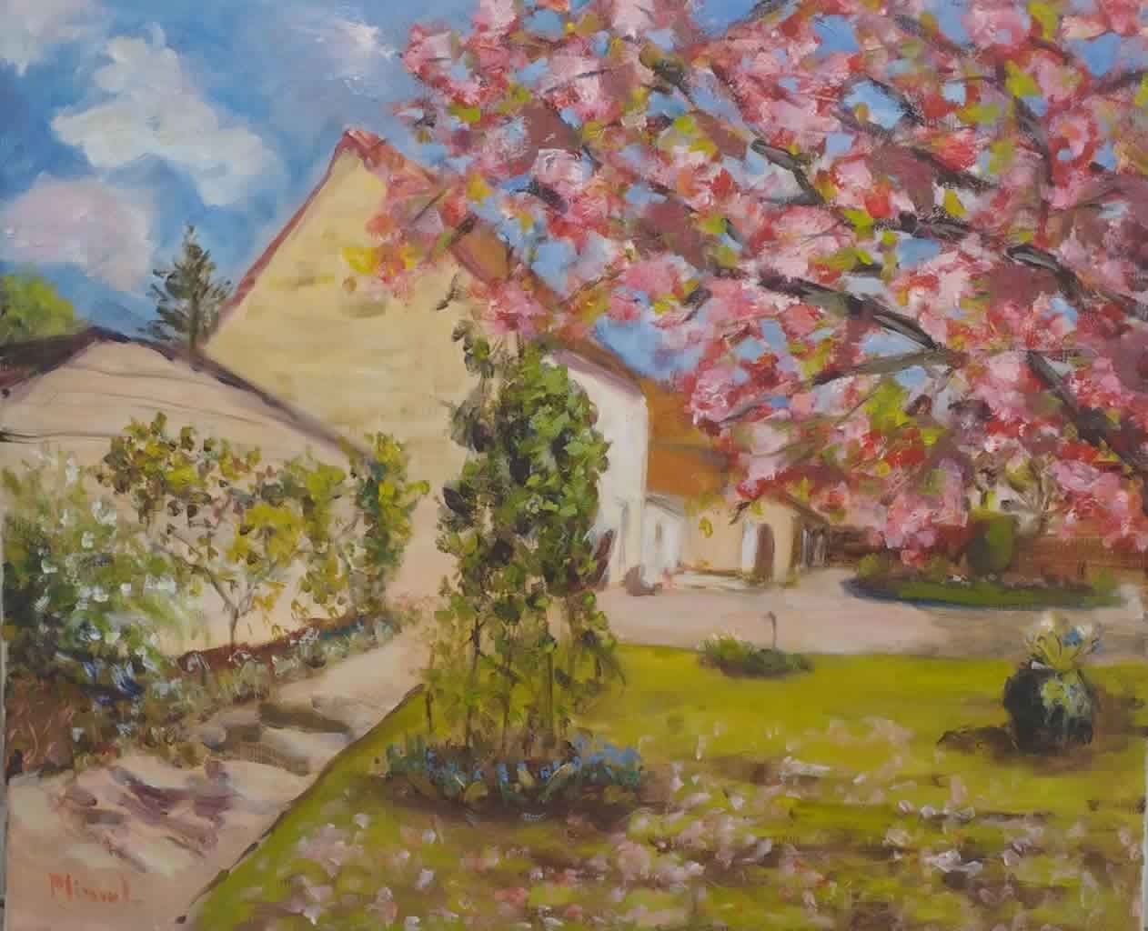 Le cerisier en fleurs